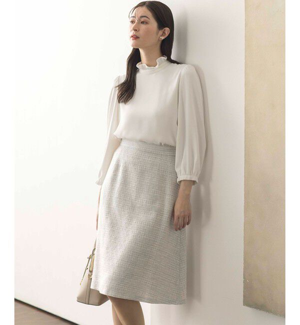 組曲「【KUMIKYOKU NAVY】ジョーゼットシフォン ブラウス」|シャツ・ブラウス|