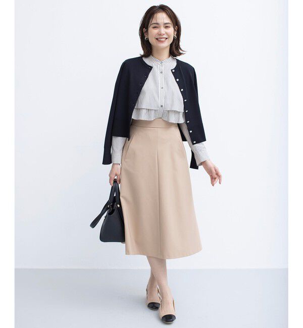 組曲「【UVケア・接触冷感】MINA ニットカーディガン」|カーディガン|