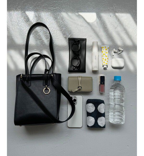 組曲「2WAYハンドルスクエアショルダー バッグ Mini」|ショルダー・メッセンジャー|