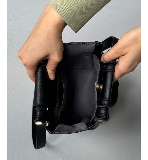 組曲「2WAYハンドルスクエアショルダー バッグ Mini」|ショルダー・メッセンジャー|