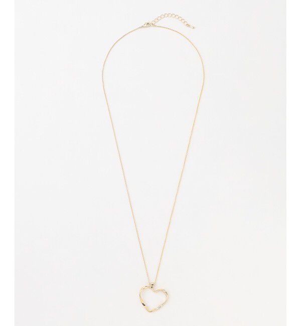 組曲「ツイストハートフープペンダント」|ネックレス|