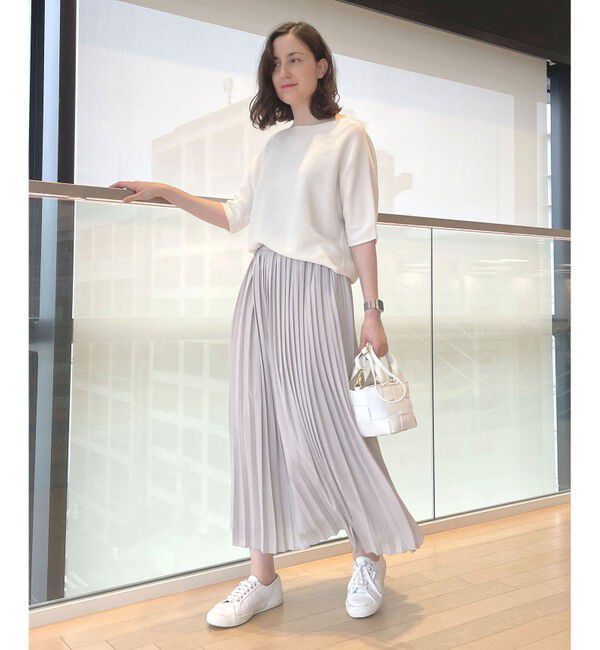 自由区「バックサテンアムンゼン プリーツスカート」|スカート|