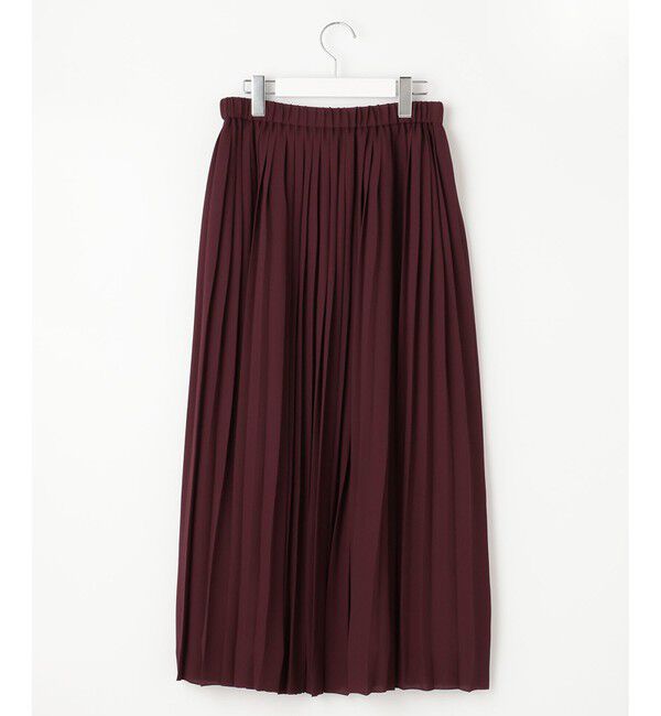 自由区「バックサテンアムンゼン プリーツスカート」|スカート|