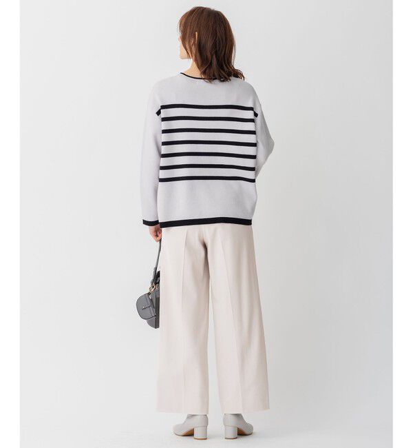 自由区「【裏起毛/撥水加工】TRギャバ ワイドクロップドパンツ」|その他|