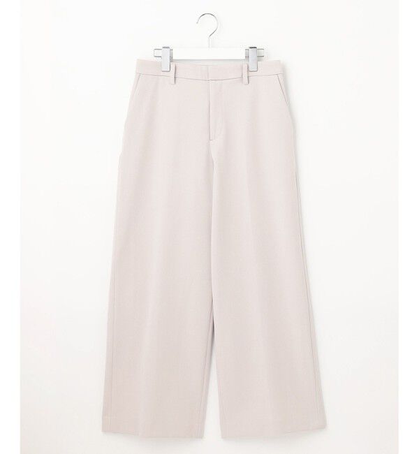 自由区「【裏起毛/撥水加工】TRギャバ ワイドクロップドパンツ」|その他|