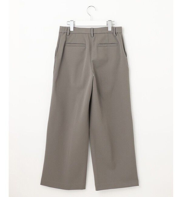 自由区「【裏起毛/撥水加工】TRギャバ ワイドクロップドパンツ」|その他|