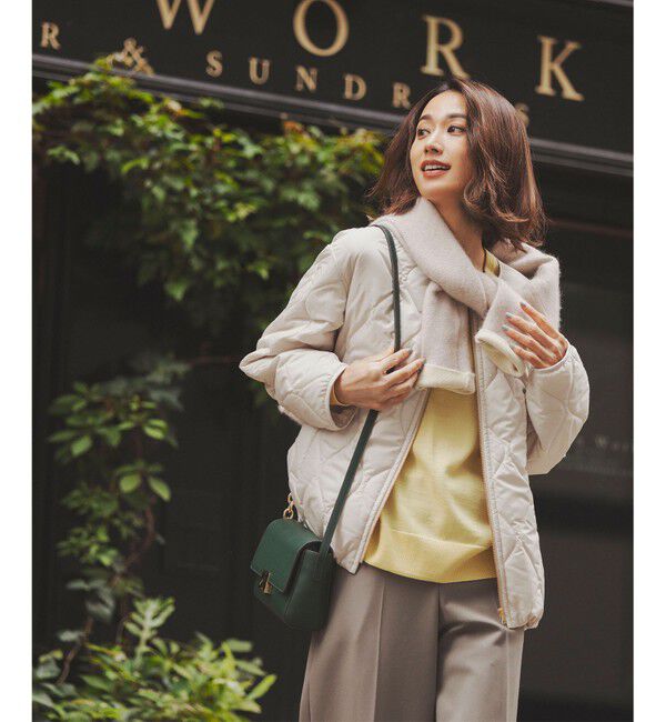 自由区「【裏起毛/撥水加工】TRギャバ ワイドクロップドパンツ」|その他|