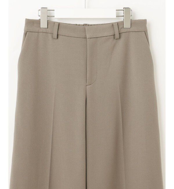 自由区「【裏起毛/撥水加工】TRギャバ ワイドクロップドパンツ」|その他|