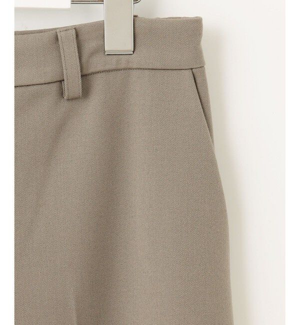 自由区「【裏起毛/撥水加工】TRギャバ ワイドクロップドパンツ」|その他|