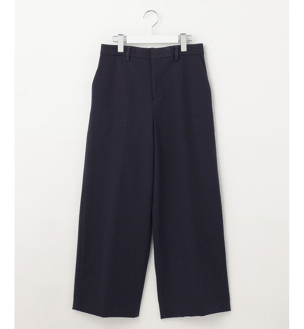 自由区「【裏起毛/撥水加工】TRギャバ ワイドクロップドパンツ」|その他|