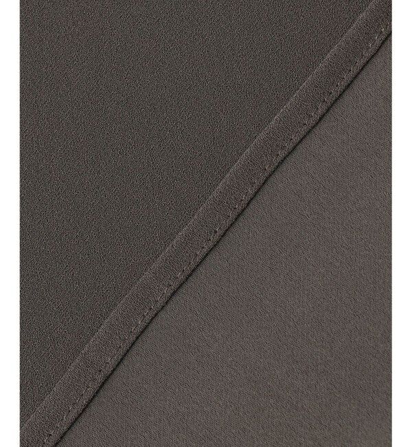 23区「【洗える/好評につき新色追加】ストレッチジョーゼットリブコンビ レイヤー カットソー」|Tシャツ・カットソー|