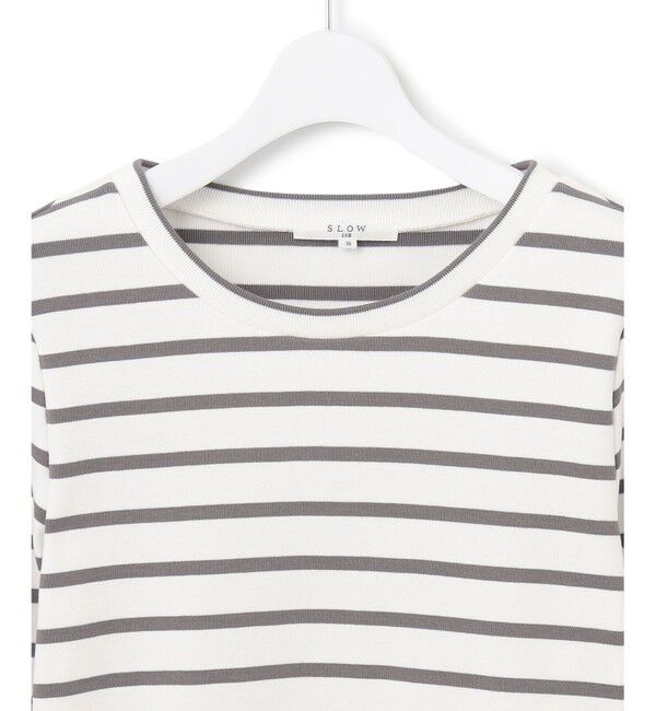 23区「【SLOW/一部店舗限定】ミドルフライスジャージー 長袖カットソー」|Tシャツ・カットソー|