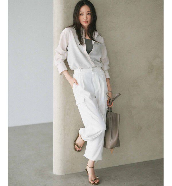 23区「【接触冷感/速乾】シアータンブラー シャツ」|シャツ・ブラウス|