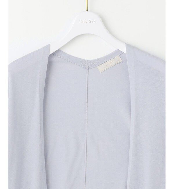 any SiS「【接触冷感・UVケア】アイスタッチ カーディガン」|カーディガン|