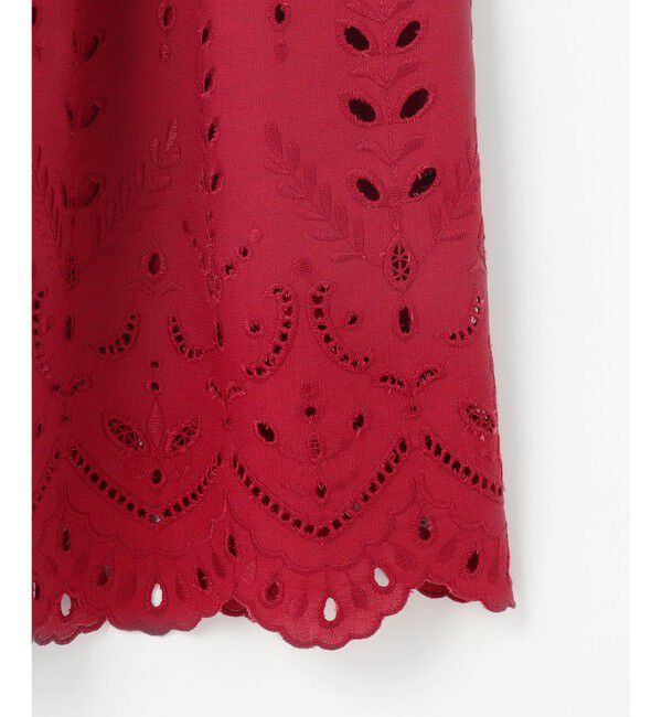 ANY SIS「【洗える】カットワークエンブロイダリー スカート」|スカート|