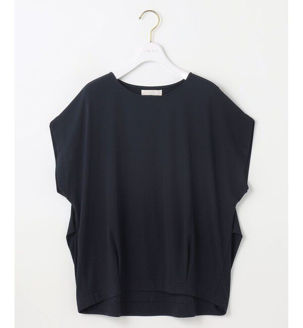 ANY SIS「【接触冷感・UVカット・洗える】ハイストレッチスムースフレンチスリーブ カットソー」|Tシャツ・カットソー|