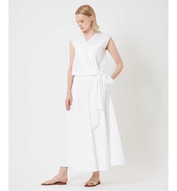 BEIGE,「 HYDRANGEA / カシュクールブラウス」|シャツ・ブラウス|