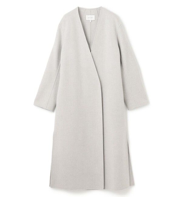 BEIGE,「【Oggi 2月号掲載】GRASSE / ストール付きリバーロングコート」|その他|