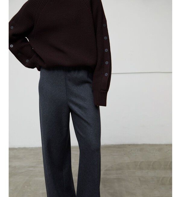 BEIGE,「【25AWより価格変更&rArr;社販へ】MONTAIGNE / ウエストゴムウールワイドパンツ」|その他|