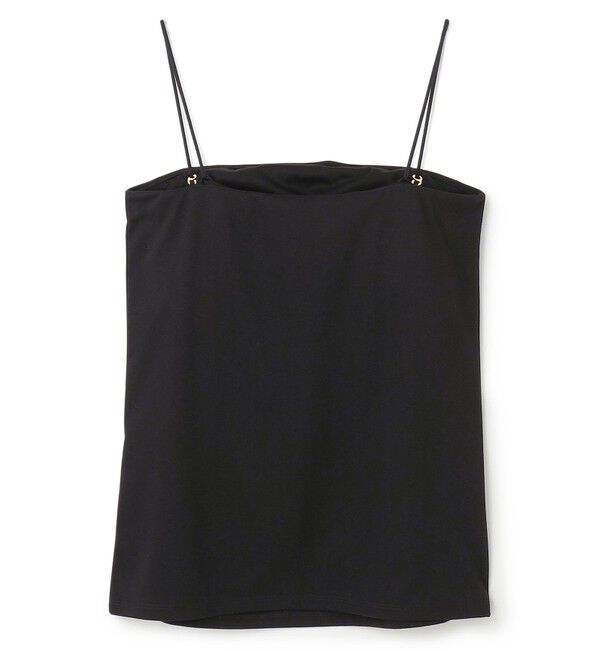 BEIGE,「【洗える】MERCANTI / インナーカップ付きベアトップ」|Tシャツ・カットソー|