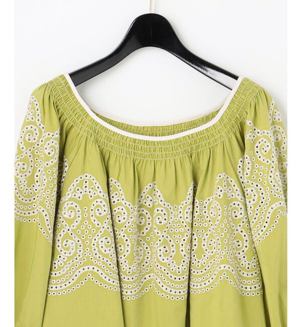  「ステッチギャザートップ」|シャツ・ブラウス|