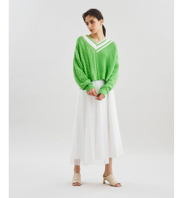  「チュールラップスカート」|スカート|