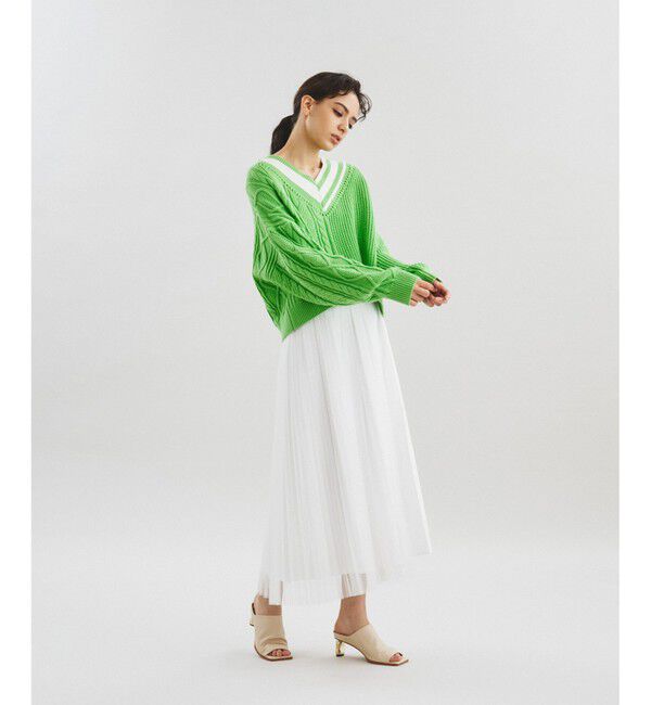  「チュールラップスカート」|スカート|