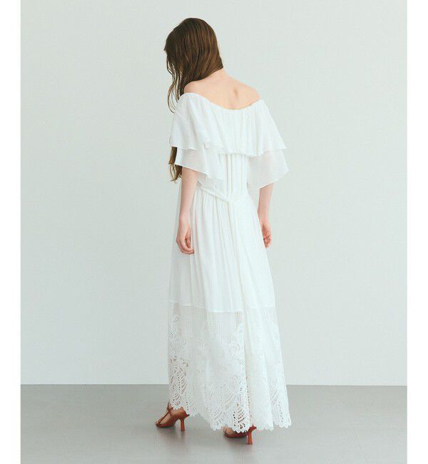 Grace Class「ラッフルレース切替マキシ」|ワンピース|