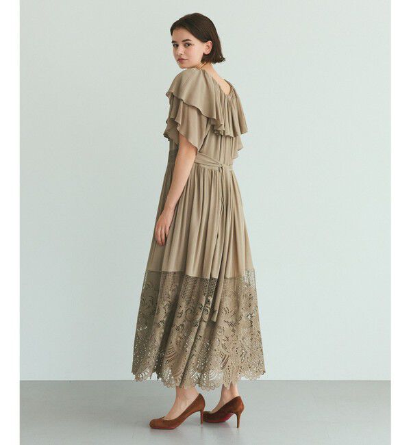 Grace Class「ラッフルレース切替マキシ」|ワンピース|