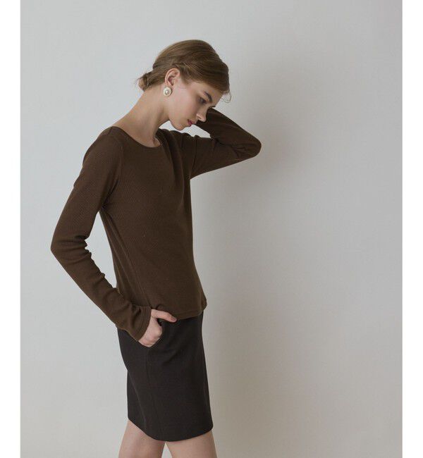 Diagram「ウ－ルコットンテレコトップ」|Tシャツ・カットソー|