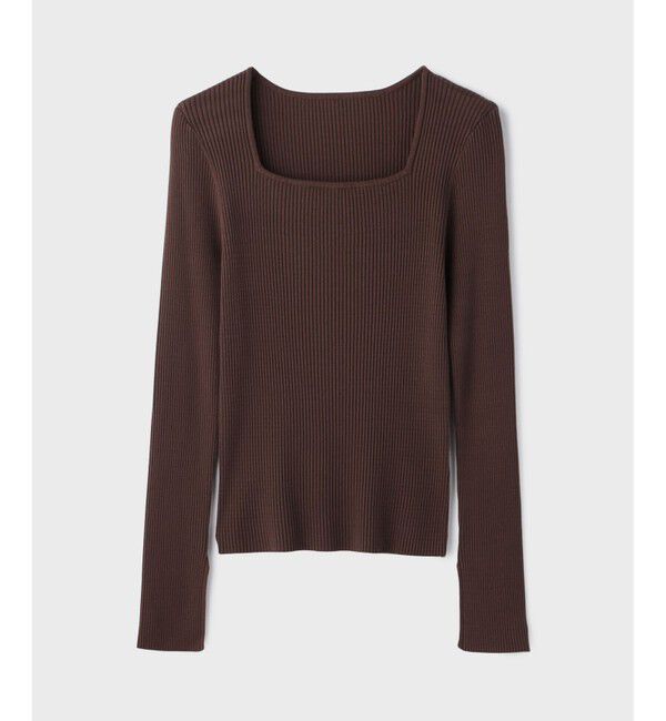 Diagram「ハイゲージリブニットトップ」|ニット・セーター|