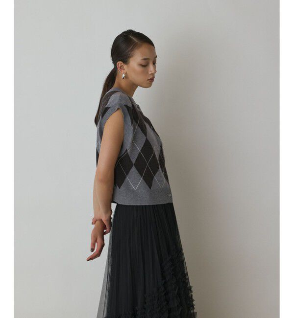 Diagram「アーガイルニットベスト」|ベスト・ジレ|