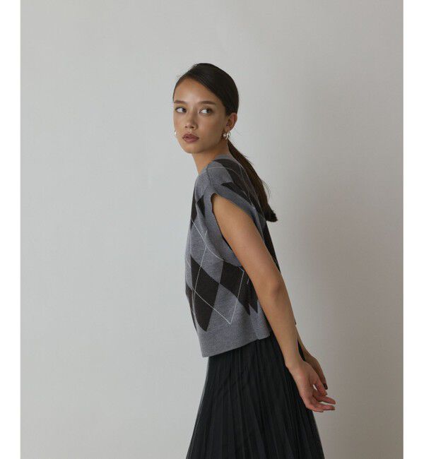 Diagram「アーガイルニットベスト」|ベスト・ジレ|