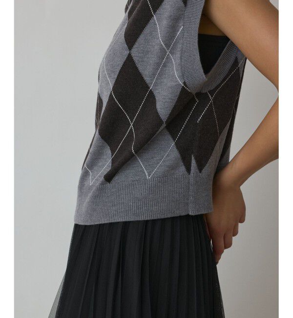 Diagram「アーガイルニットベスト」|ベスト・ジレ|