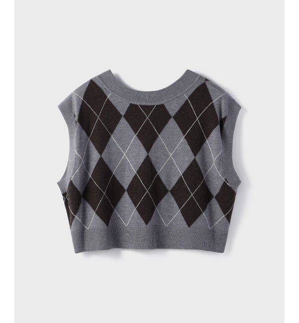 Diagram「アーガイルニットベスト」|ベスト・ジレ|