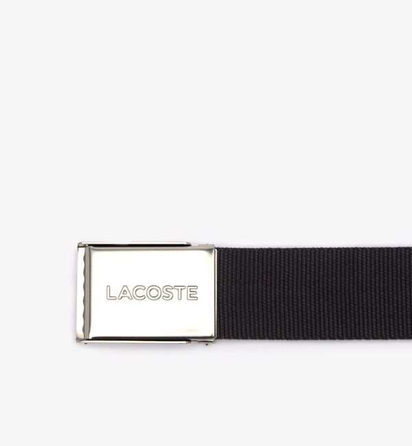LACOSTE「『Made in France』 L.12.12 布ベルト」|ベルト|