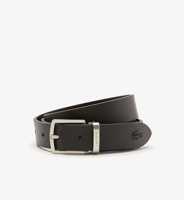 LACOSTE「エレガンス ピン&フラットバックルベルトギフトセット」|ベルト|