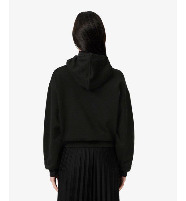 LACOSTE「ネーム＆ワニロゴパッチスウェットフーディー」|パーカー|