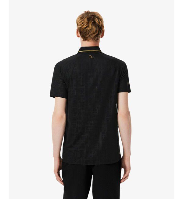 LACOSTE「【EC only】『ノバク・ジョコビッチ』ラケットプリントウルトラドライポロシャツ」|ポロシャツ|