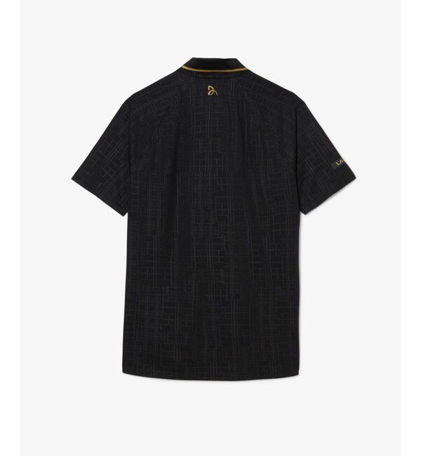 LACOSTE「【EC only】『ノバク・ジョコビッチ』ラケットプリントウルトラドライポロシャツ」|ポロシャツ|