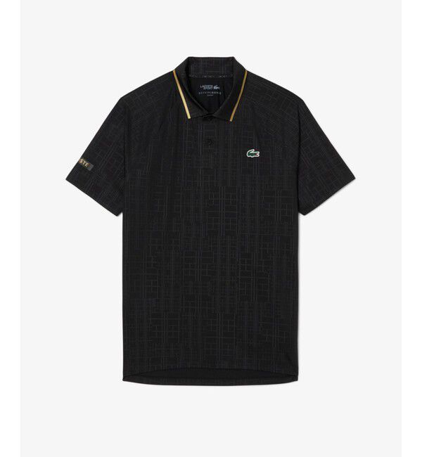 LACOSTE「【EC only】『ノバク・ジョコビッチ』ラケットプリントウルトラドライポロシャツ」|ポロシャツ|
