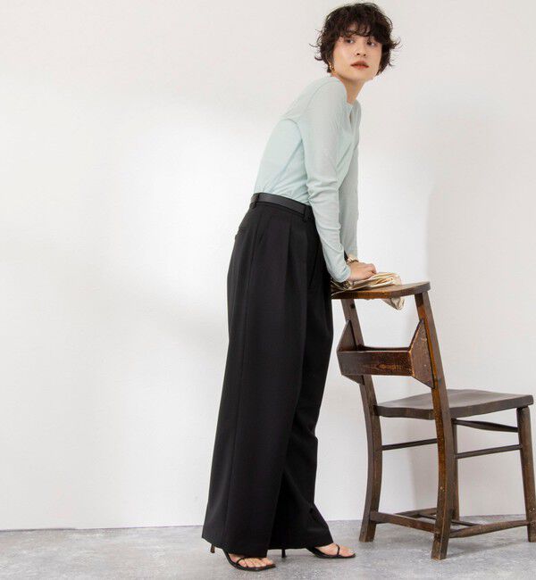 NOLLEY'S「ハイスペックプレミアムトロ セミワイドパンツ」|その他|