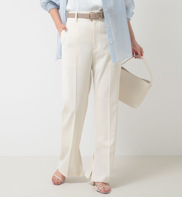 NOLLEY'S「ウォッシャブルスリットパンツ」|その他|