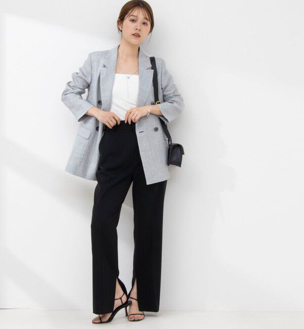 NOLLEY'S「ウォッシャブルスリットパンツ」|その他|