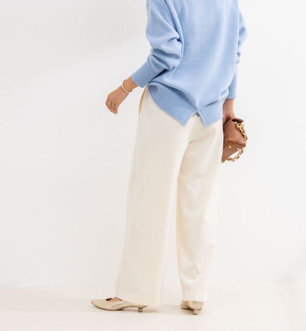 NOLLEY'S「ウォッシャブル裏起毛イージーワイドパンツ」|その他|