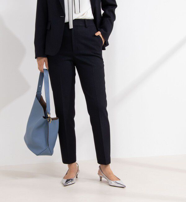 NOLLEY'S sophi「ウォッシャブルウール調サージテーパードパンツ」|その他|