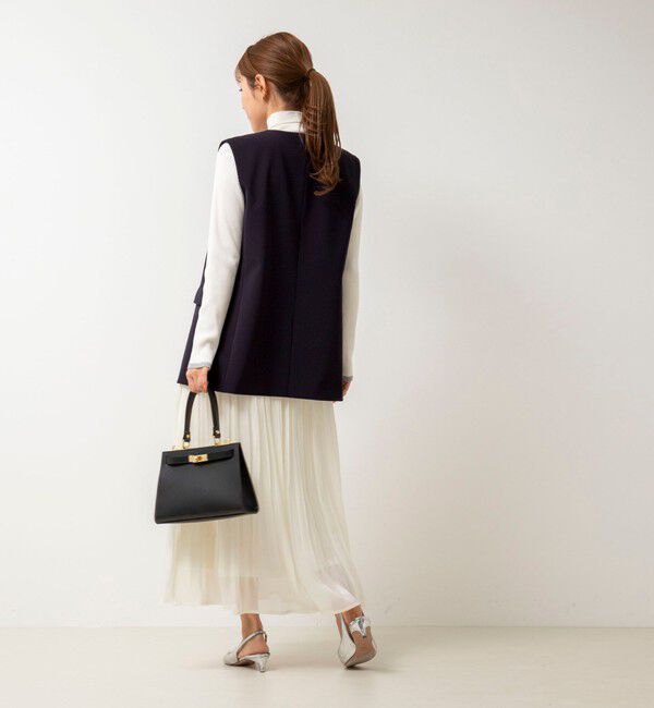 NOLLEY'S「シャインサテン楊柳スカート」|スカート|