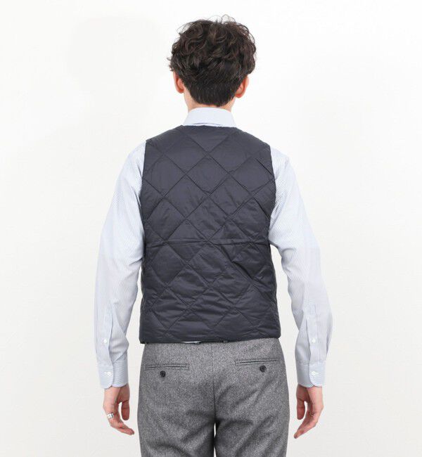 NOLLEY'S goodman「【TAION/タイオン】SINGLE SNAP BUTTON DOWN GILET 25AW」|ダウンベスト・ベスト|