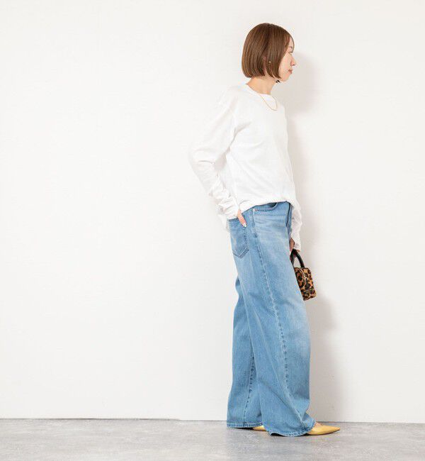 NOLLEY'S「ウォッシャブルオーガニックコットンロンT」|Tシャツ・カットソー|