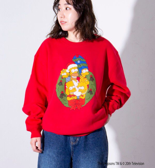 GLOSTER「【GOOD ROCK SPEED】クリスマス スウェット/ ミッキー / スマーフ / シンプソンズ」|スウェット・ジャージ|